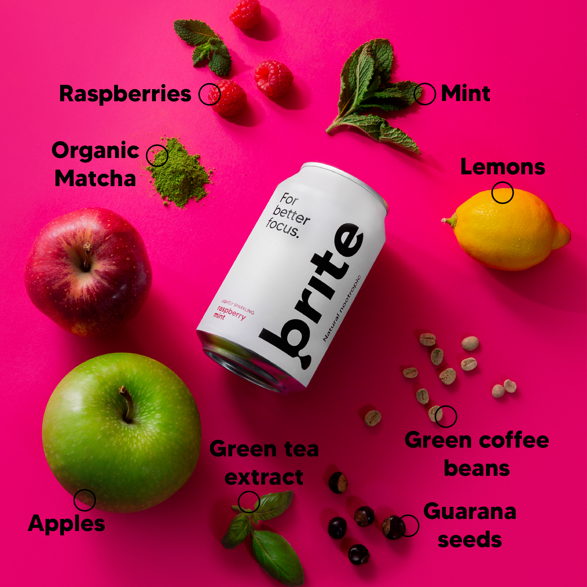 Raspberry Mint Nootropic Drink